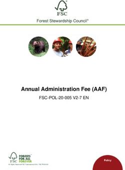Annual Administration Fee (AAF) - FSC-POL-20-005 V2-7 EN - Forest Stewardship Council