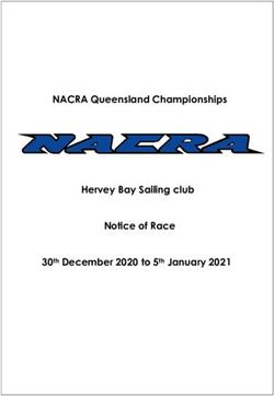 NACRA Queensland Championships Hervey Bay Sailing club Notice of Race 30th December 2020 to 5th January 2021