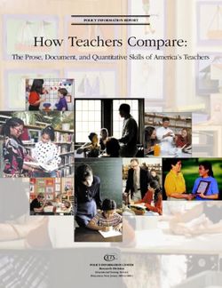 How Teachers Compare: The Prose, Document, and Quantitative Skills of America's Teachers