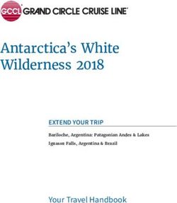 Antarctica's White Wilderness 2018 - Your Travel Handbook EXTEND YOUR TRIP - Grand Circle Travel
