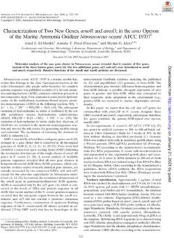 Characterization of Two New Genes, amoR and amoD , in theamo Operon of the Marine Ammonia Oxidizer Nitrosococcus oceani ATCC 19707䌤