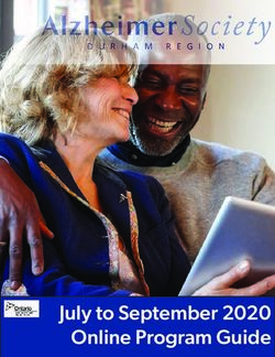 July to September 2020 Online Program Guide - Alzheimer ...