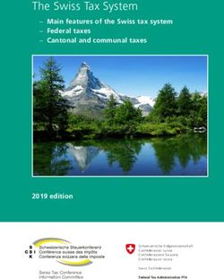 The Swiss Tax System - EDA