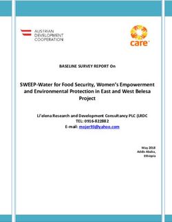 SWEEP-Water for Food Security, Women's Empowerment and Environmental Protection in East and West Belesa Project