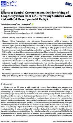 Effects of Symbol Component on the Identifying of Graphic Symbols from EEG for Young Children with and without Developmental Delays - MDPI