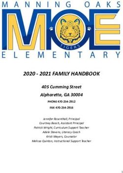 2020 2021 FAMILY HANDBOOK - 405 Cumming Street Alpharetta, GA 30004 - Fulton County Schools
