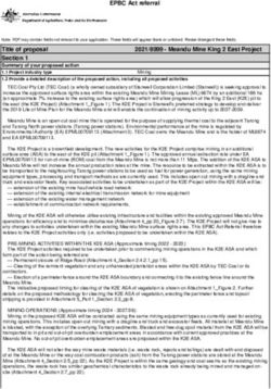 EPBC Act referral - Environment.gov.au