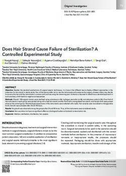 Does Hair Strand Cause Failure of Sterilization? A Controlled Experimental Study