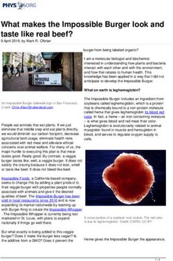 What makes the Impossible Burger look and taste like real beef? - Phys.org