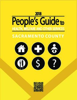People's Guide to SACRAMENTO COUNTY - HEALTH, WELFARE AND OTHER SERVICES - HART of Folsom