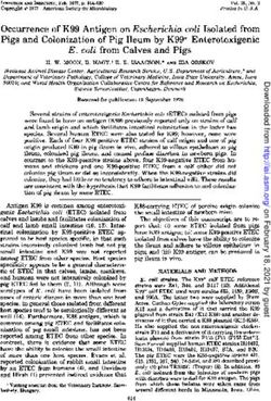 Occurrence of K99 Antigen on Escherichia coli Isolated from Pigs and Colonization of Pig Ileum by K99+ Enterotoxigenic E. coli from Calves and Pigs