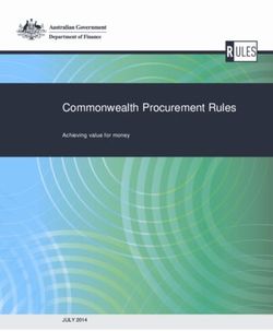 Commonwealth Procurement Rules