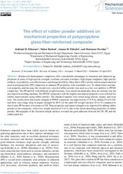 The effect of rubber powder additives on mechanical properties of polypropylene glass-fiber-reinforced composite