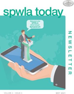 Spwla today SPWLA Symposium - 62nd Annual