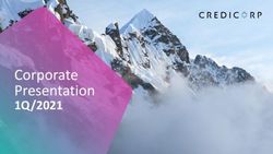 Corporate Presentation - 1Q/2021 - Credicorp Ltd.
