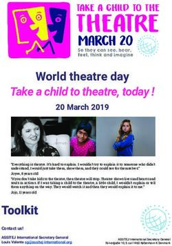World theatre day Take a child to theatre, today ! - ASSITEJ International