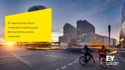 EY Global Foreign Direct Investment screening guide - Multi-jurisdiction summary 12 April 2021
