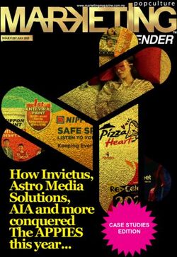 WEEKENDER - How Invictus, Astro Media Solutions, AIA and more conquered The APPIES this year...