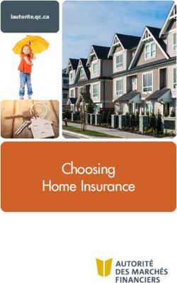 Choosing Home Insurance - lautorite.qc.ca - Autorité des marchés financiers