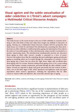 Visual ageism and the subtle sexualisation of older celebrities in L'Oréal's advert campaigns: a Multimodal Critical Discourse Analysis