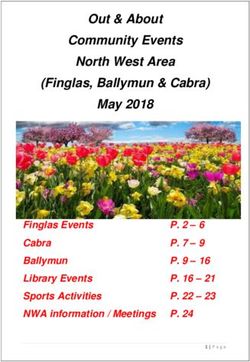 Out & About Community Events North West Area (Finglas, Ballymun & Cabra) May 2018 - P. 16 - 21 P. 22 23 - IDRA - Iona District ...