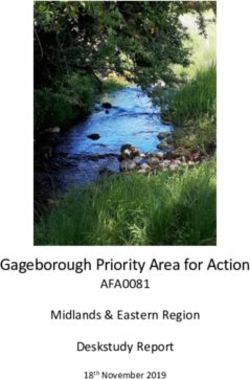 Gageborough Priority Area for Action - AFA0081 Midlands & Eastern Region Deskstudy Report - Irish River Project