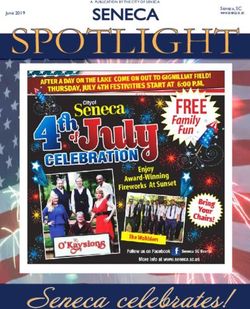 SPOTLIGHT - Seneca celebrates! - SENECA - City of Seneca