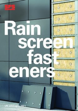 Rain screen fast eners - UK catalogue 2021 - SFS Group