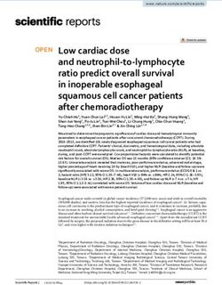Low cardiac dose and neutrophil to lymphocyte ratio predict overall survival in inoperable esophageal squamous cell cancer patients after ...
