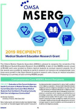 2019 RECIPIENTS Medical Student Education Research Grant