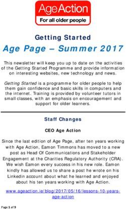 Age Page - Summer 2017 - Getting Started - Age Action