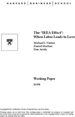 The "IKEA Effect": When Labor Leads to Love