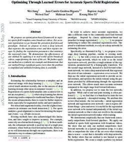 Optimizing Through Learned Errors for Accurate Sports Field Registration
