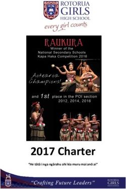 2017 Charter "He tātā i nga ngārahu ahi kia muru mai anō ai" - Rotorua Girls' High School