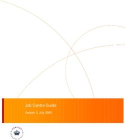 Job Centre Guide Version 3, July 2005