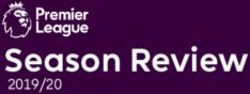 Season Review 2019/20 - Premier League