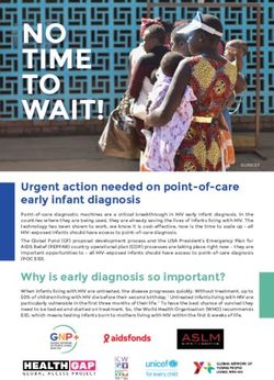 NO TIME TO WAIT! - Children & AIDS