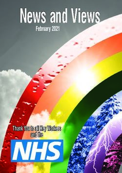 News and Views February 2021 - Thank You to all Key Workers and the - West Lavington Parish Council