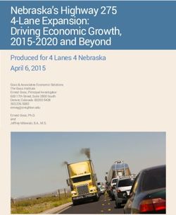 Nebraska's Highway 275 4-Lane Expansion: Driving Economic Growth, 2015-2020 and Beyond - Goss & Associates