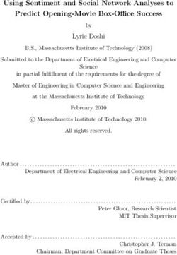 Using Sentiment and Social Network Analyses to Predict Opening-Movie Box-Office Success