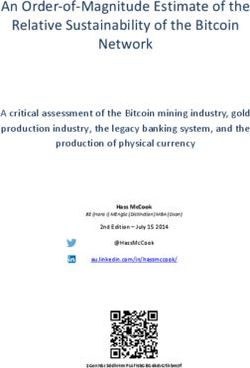 An Order-of-Magnitude Estimate of the Relative Sustainability of the Bitcoin Network