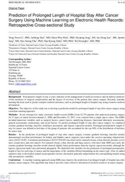 Prediction of Prolonged Length of Hospital Stay After Cancer Surgery Using Machine Learning on Electronic Health Records: Retrospective ...