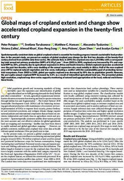 Global Maps Of Cropland Extent And Change Show Accelerated Cropland ...