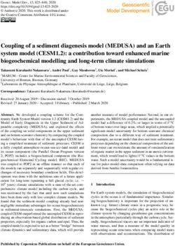 Coupling of a sediment diagenesis model (MEDUSA) and an Earth system model (CESM1.2): a contribution toward enhanced marine biogeochemical ...