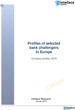 Profiles of selected bank challengers in Europe - Company profiles, 2019 - Inteliace Research