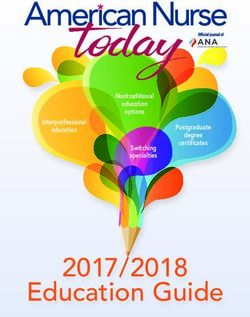 2017/2018 Education Guide - Nontraditional education options Interprofessional - Wound Care Advisor