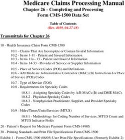 Medicare Claims Processing Manual - Chapter 26 - Completing and Processing Form CMS-1500 Data Set - CMS.gov