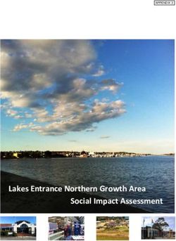 Lakes Entrance Northern Growth Area Social Impact Assessment