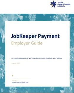 JOBKEEPER PAYMENT EMPLOYER GUIDE - AN EMPLOYER GUIDE TO THE NEW FEDERAL GOVERNMENT JOBKEEPER WAGE SUBSIDY - AUSTRALIAN CHAMBER OF COMMERCE AND ...