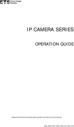 IP CAMERA SERIES OPERATION GUIDE - Please read instructions thoroughly before operation and retain it for future reference.